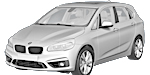 BMW F45 B208A Fault Code
